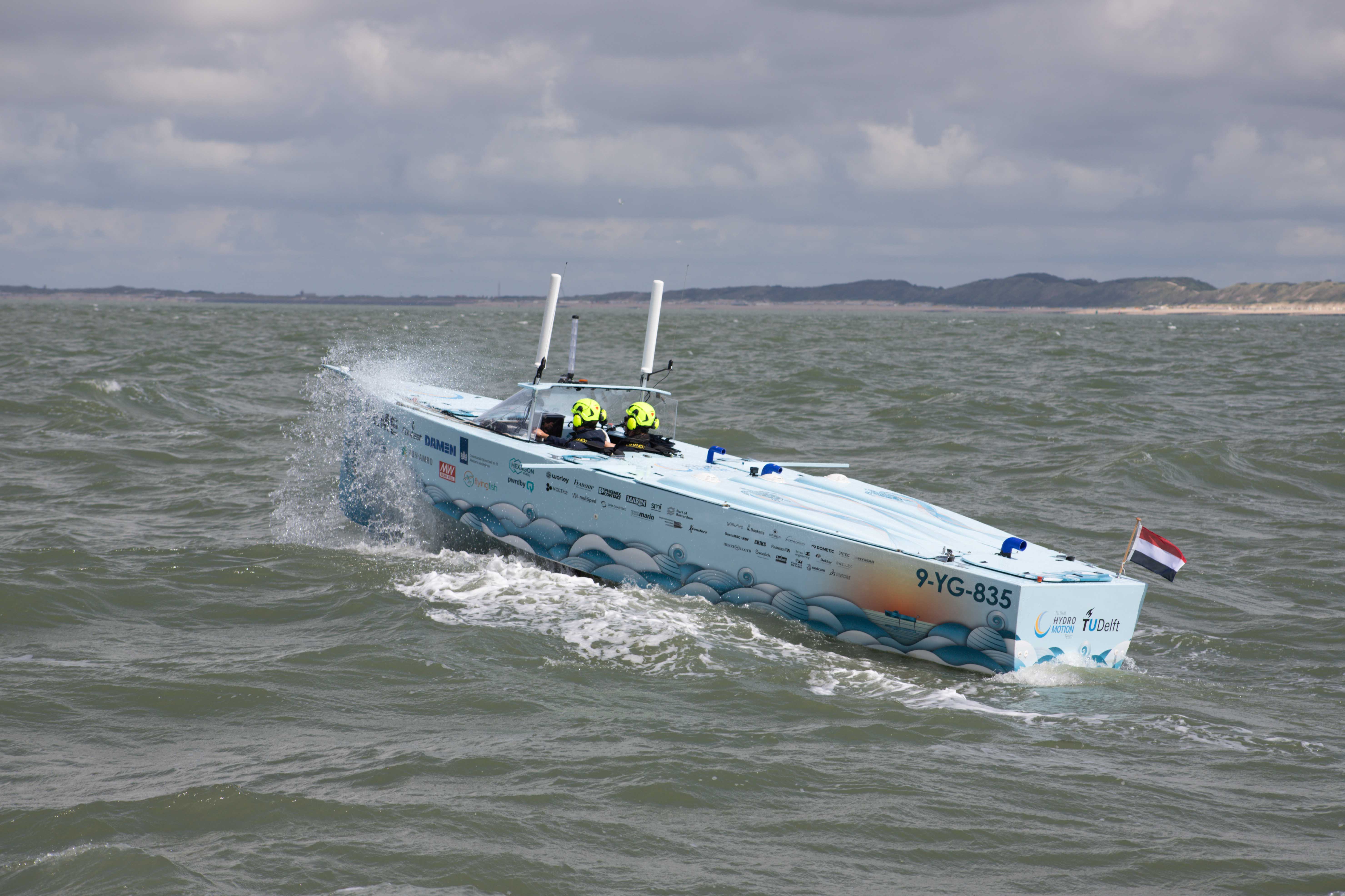 Eureka - First hydrogen powered boat to cross North Sea