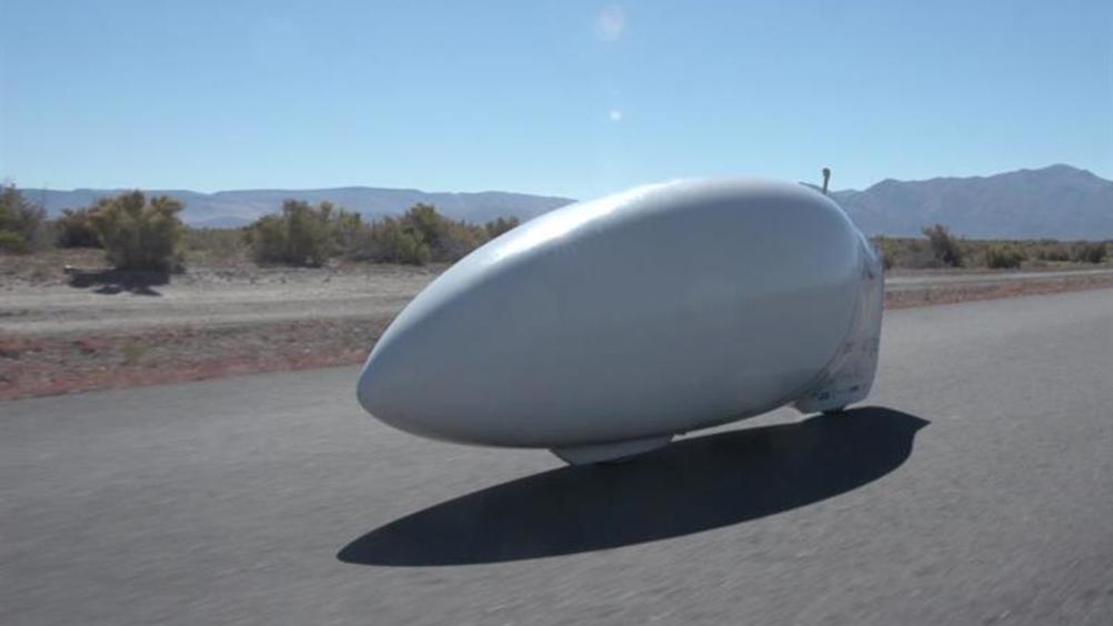 World’s fastest human-powered vehicle