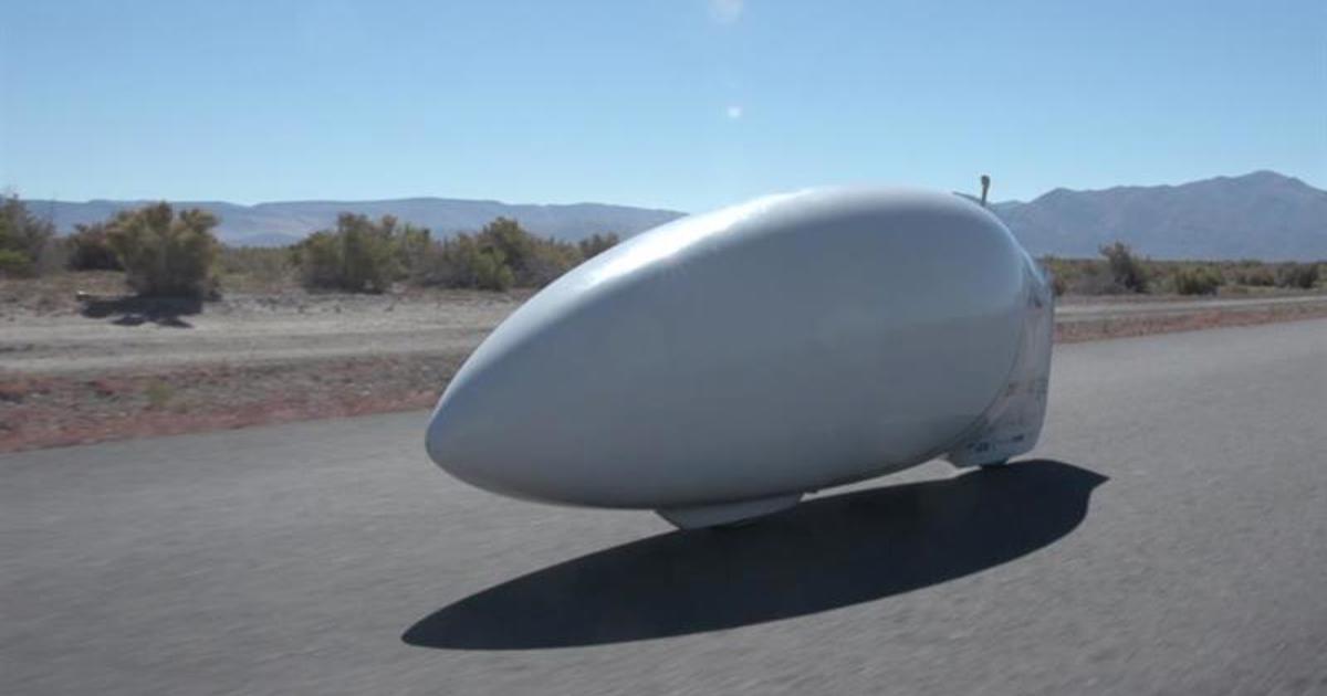 World’s fastest human-powered vehicle